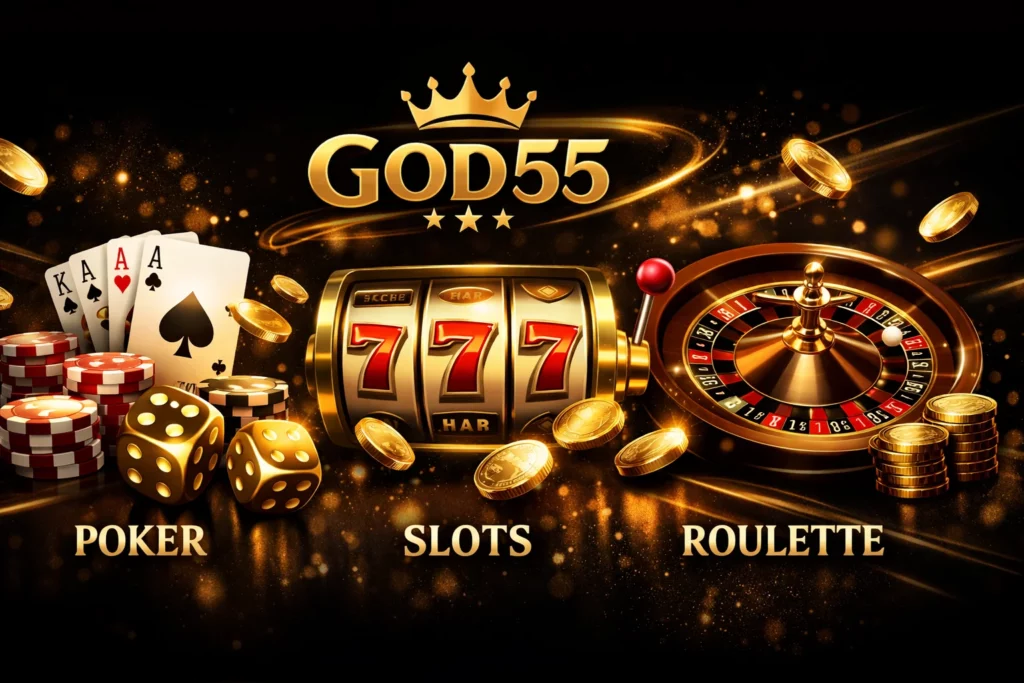 GOD55 Casino games